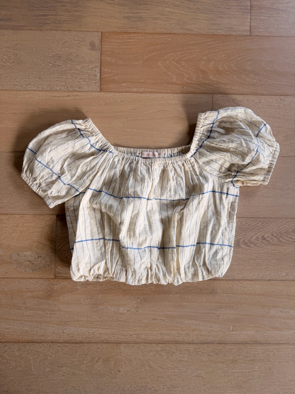 Tory Burch Cream Crop Top - Size S/P